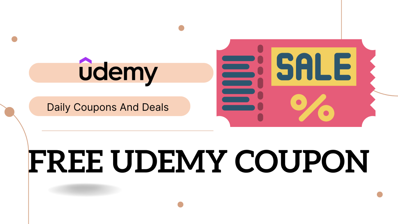 Udemy Coupon udemy coupon