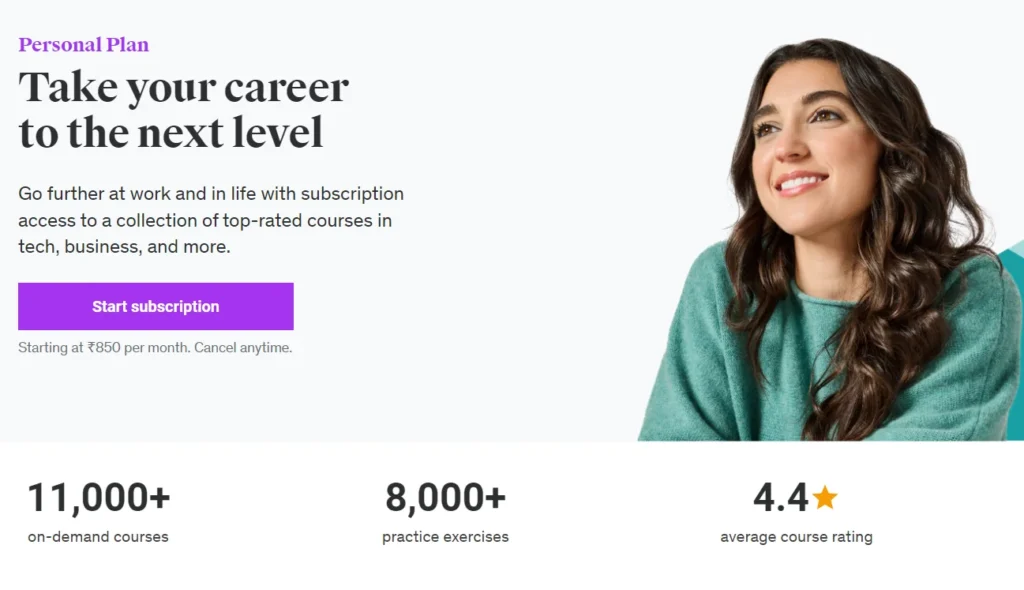 Udemy-personal-plan-subscription
