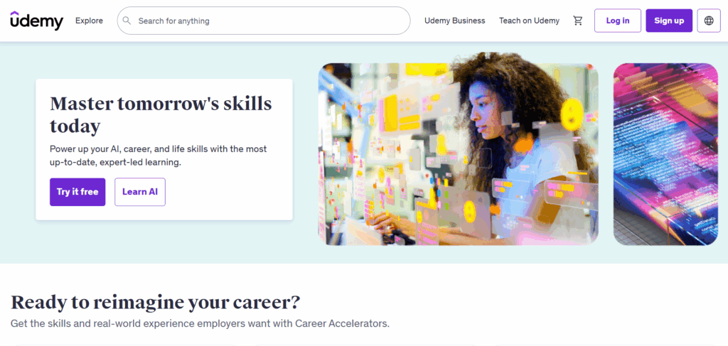 Udemy coupon deals on udemy website